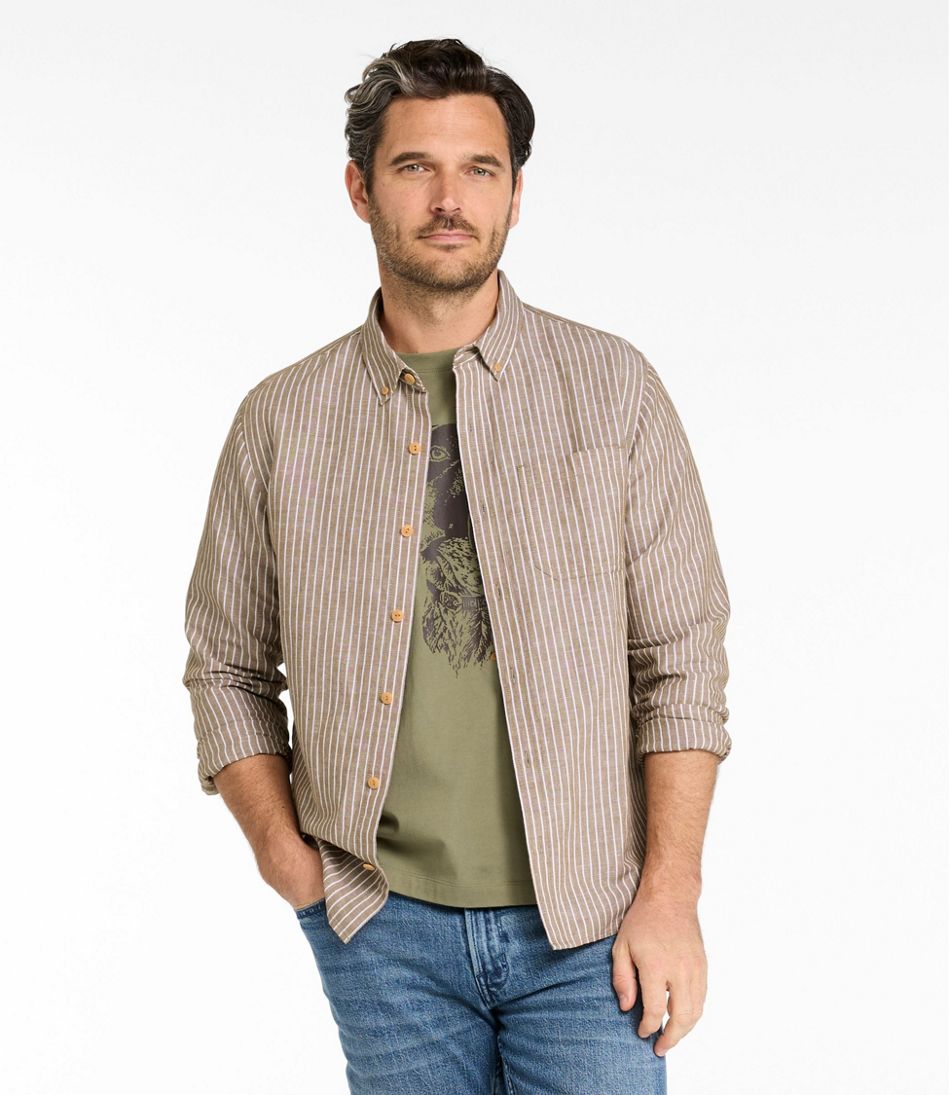Men's Signature Wharfside Linen Blend Shirt - Image 2