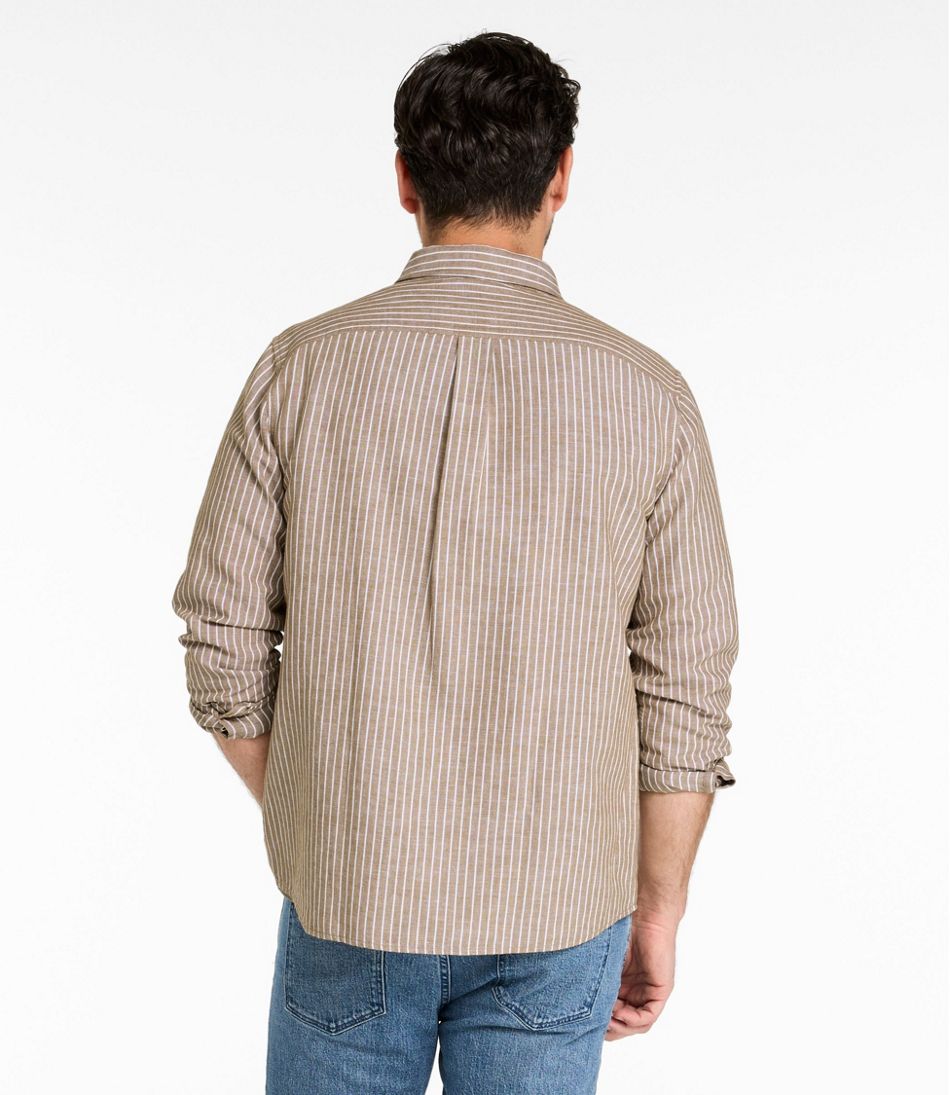 Men's Signature Wharfside Linen Blend Shirt - Image 3