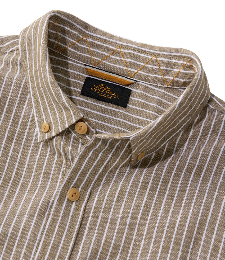 Men's Signature Wharfside Linen Blend Shirt - Image 4