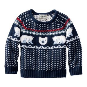 Infants' and Toddlers' Cotton Rollneck Sweater