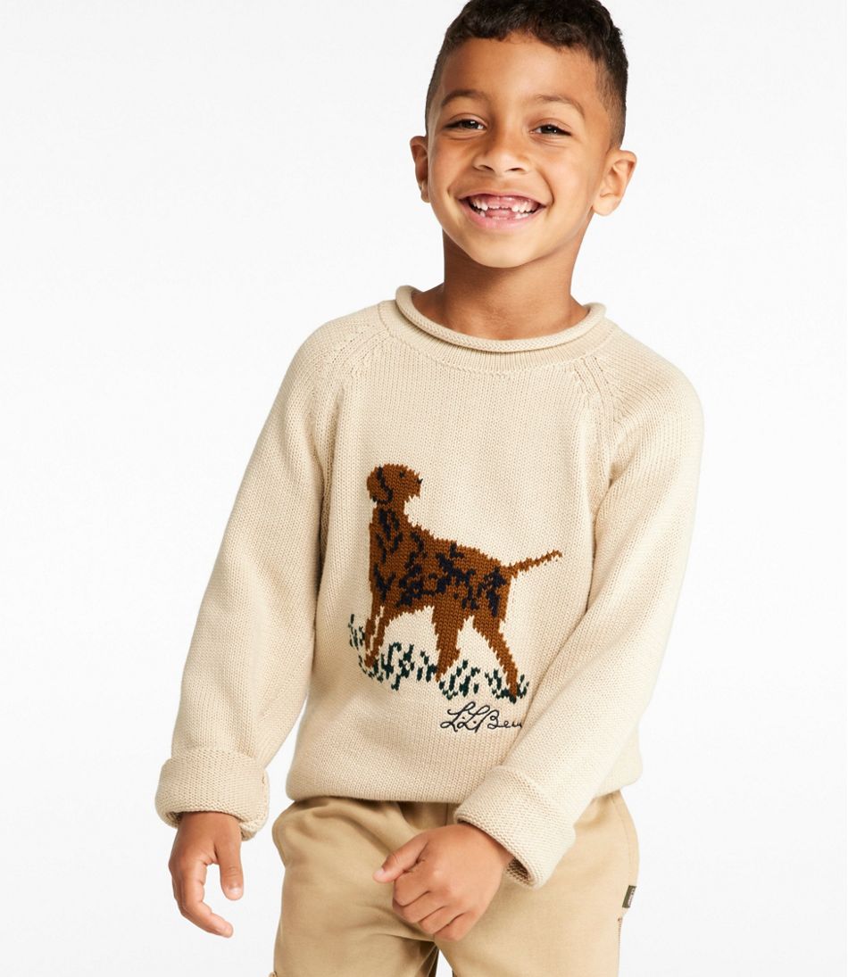 Kids' Cotton Rollneck Sweater - Image 2