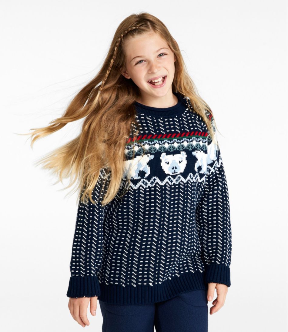 Kids' Cotton Rollneck Sweater - Image 3