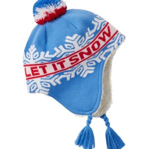 Toddlers' Frosty Day Earflap Hat
