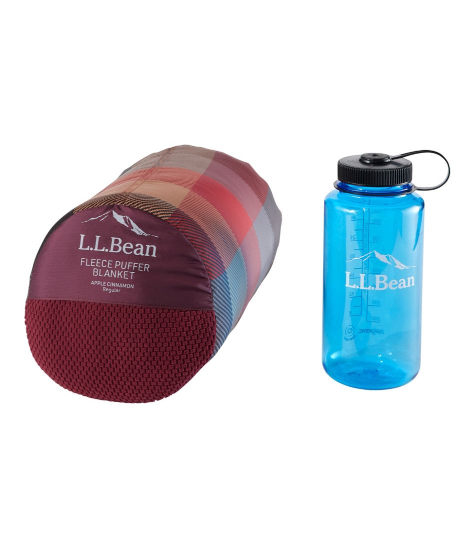L.L.Bean Fleece Puffer Blanket - Image 3