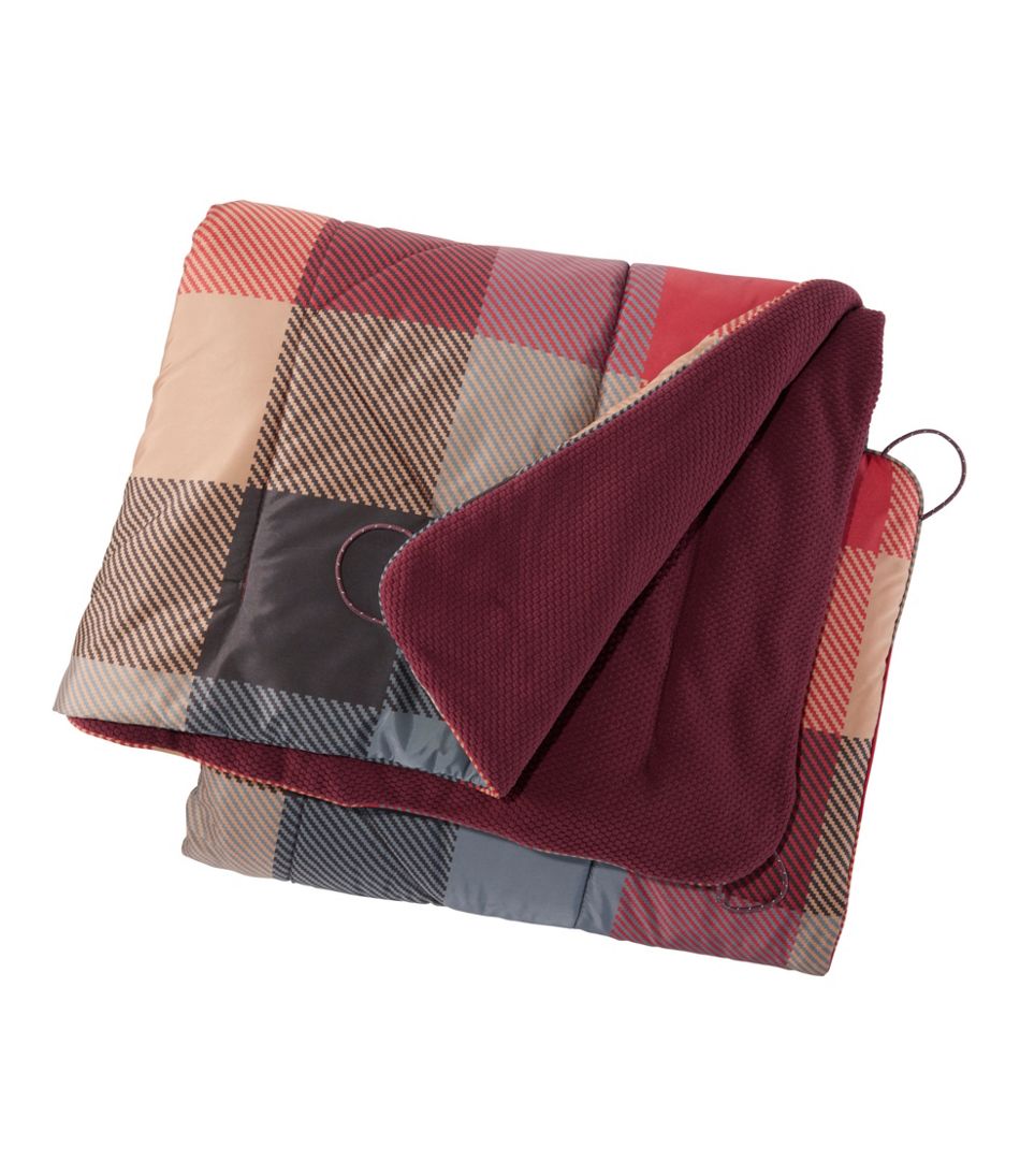 L.L.Bean Fleece Puffer Blanket - Image 4