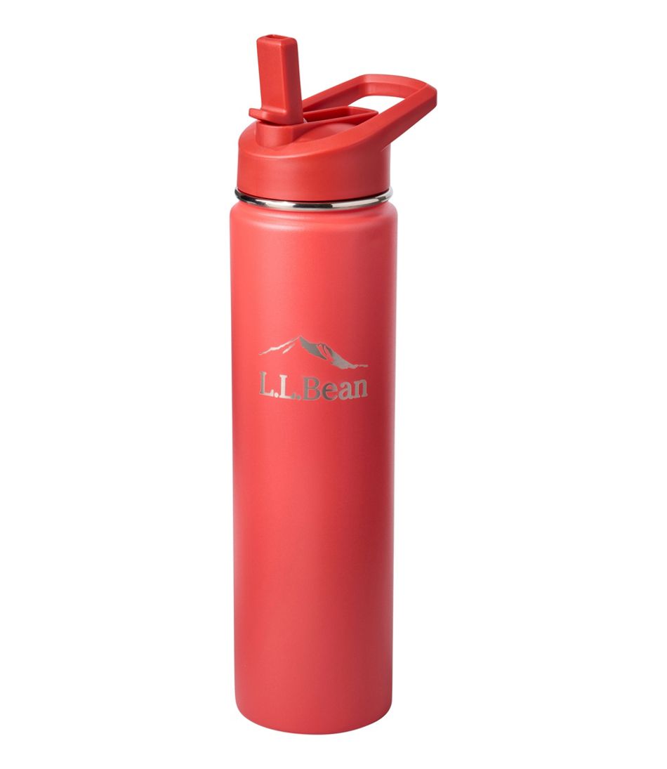Bean Canteen Insulated Straw Water Bottle, 25 oz.