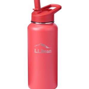 Bean Canteen Insulated Straw Water Bottle, 32 oz.