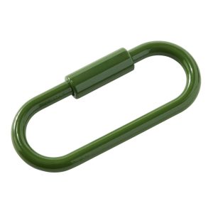 Oval Keyring, Enamel