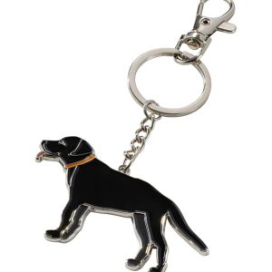 Enamel Charm, Black Lab