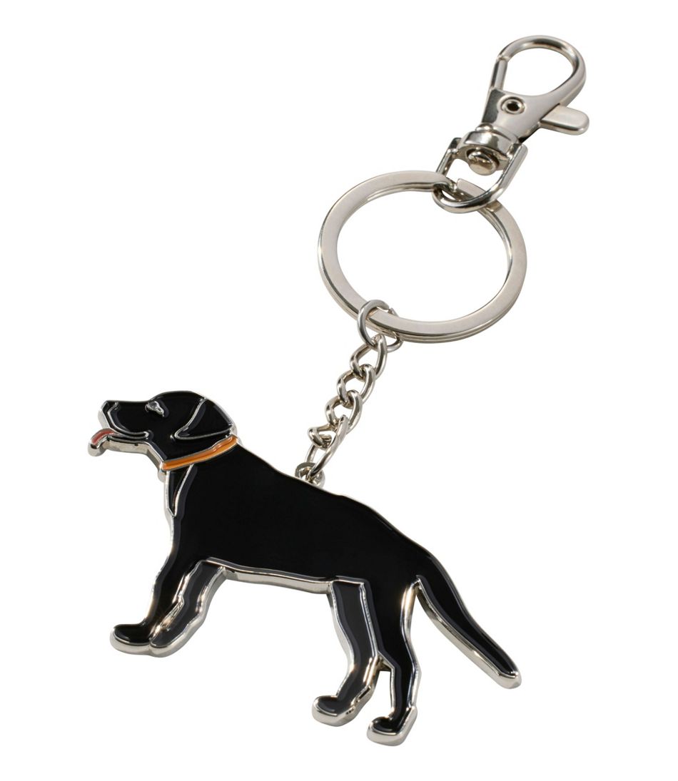 Enamel Charm, Black Lab