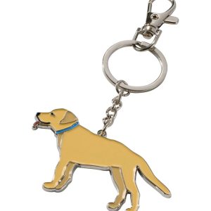 Enamel Charm, Yellow Lab