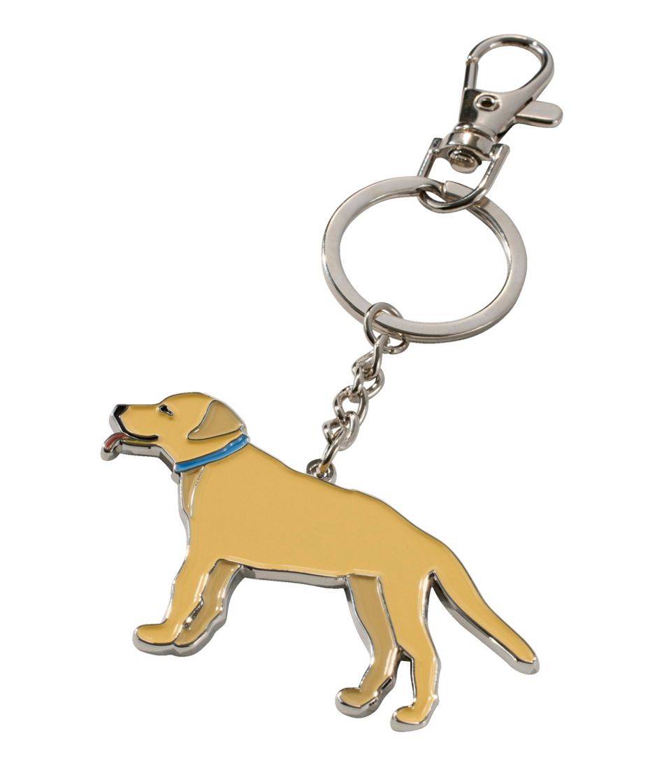 Enamel Charm, Yellow Lab