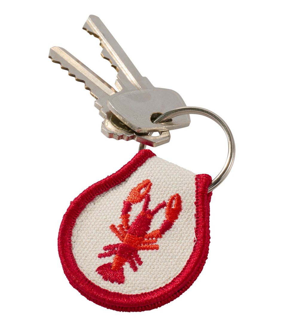 Embroidered Patch Charm, Lobster - Image 3