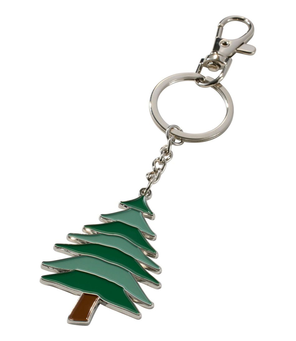 Enamel Charm, Pine Tree