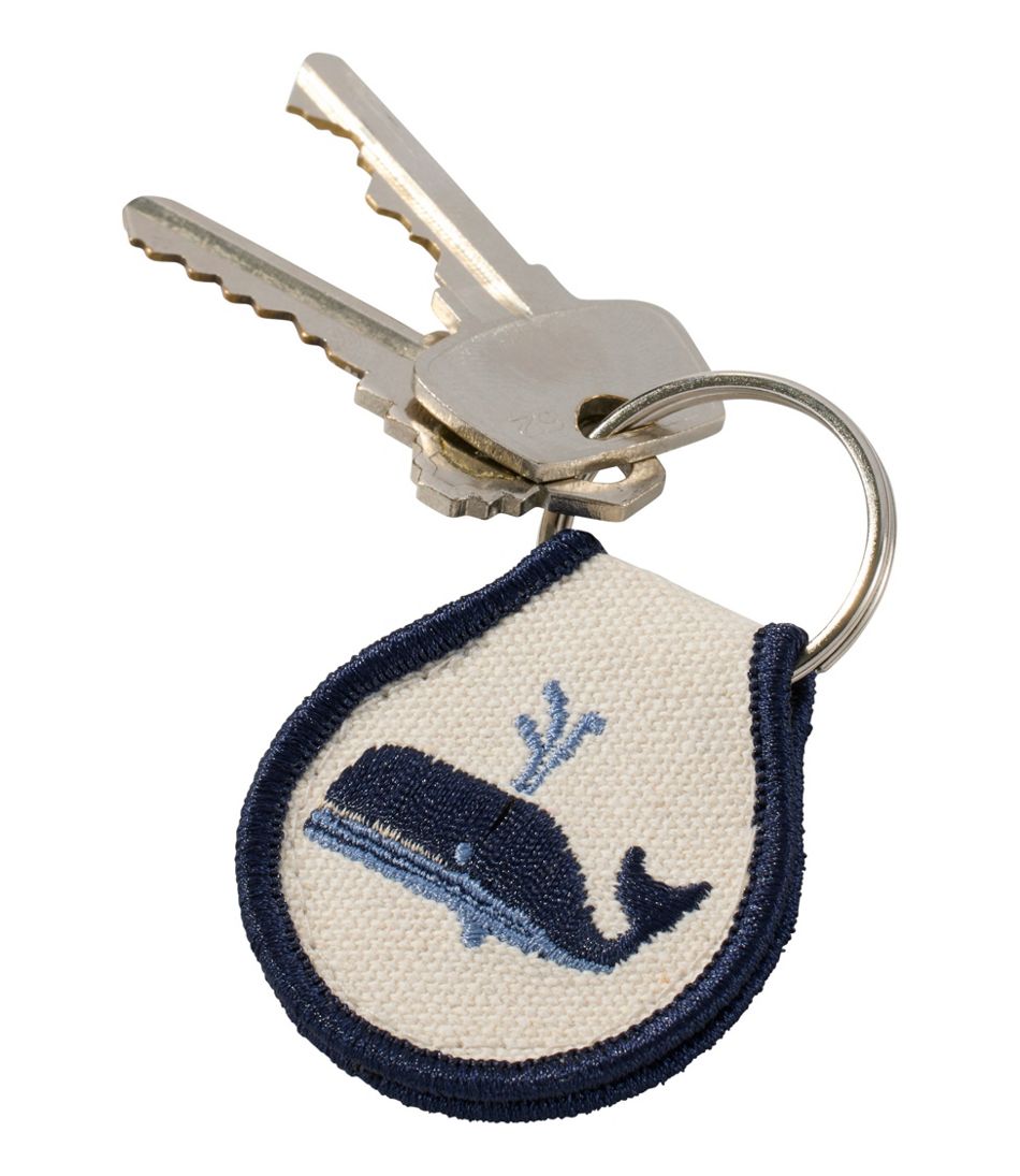 Embroidered Patch Charm, Whale - Image 3