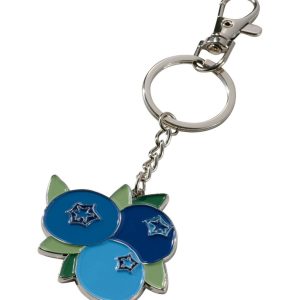 Enamel Charm, Blueberry