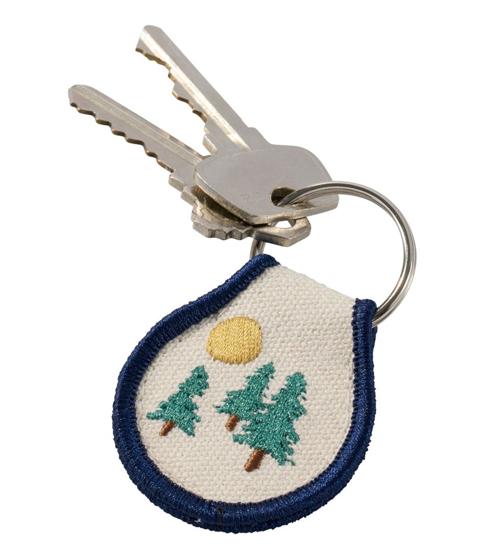 Embroidered Patch Charm, Trees - Image 3