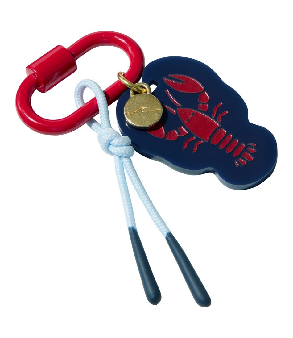 Carabiner Tassel Charm, Lobster