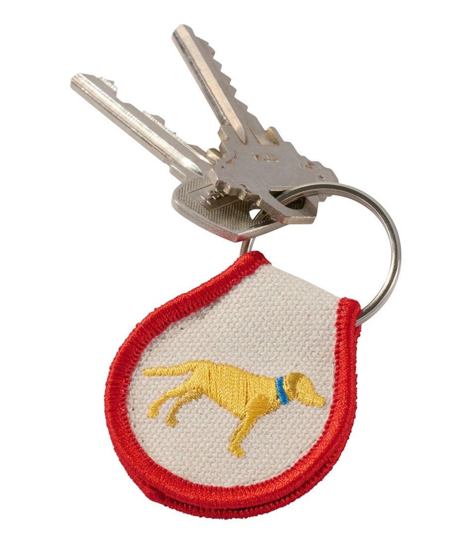 Embroidered Patch Charm, Yellow Lab - Image 3