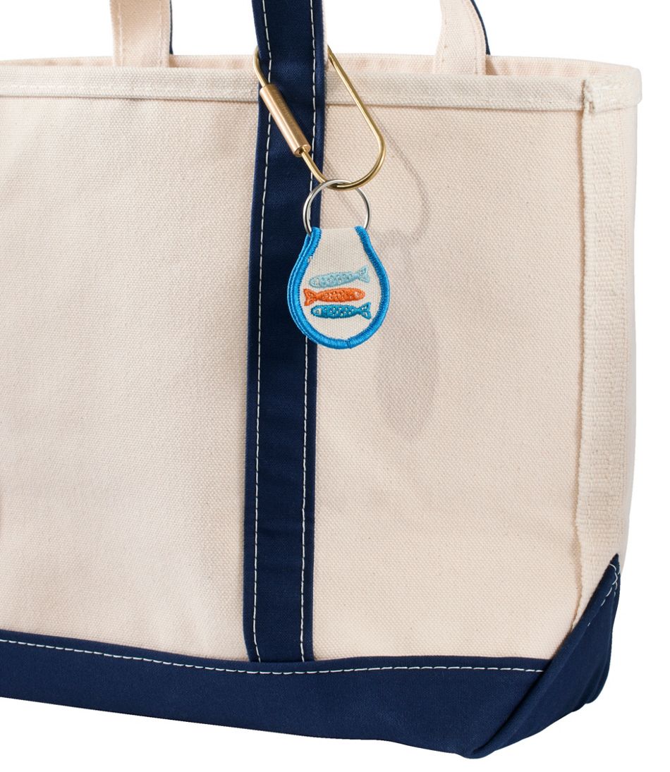 Embroidered Patch Charm, Fish - Image 2