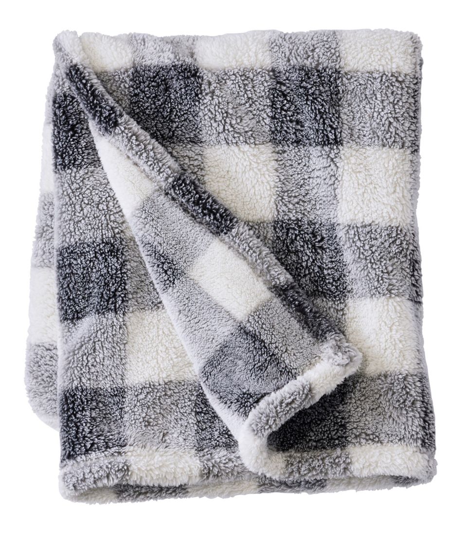 Cozy Plush Throw, Plaid
