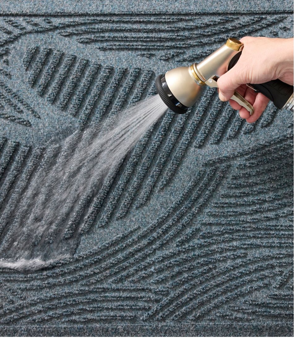 Everyspace Recycled Waterhog Wide Doormat, Swimming Whale - Image 3