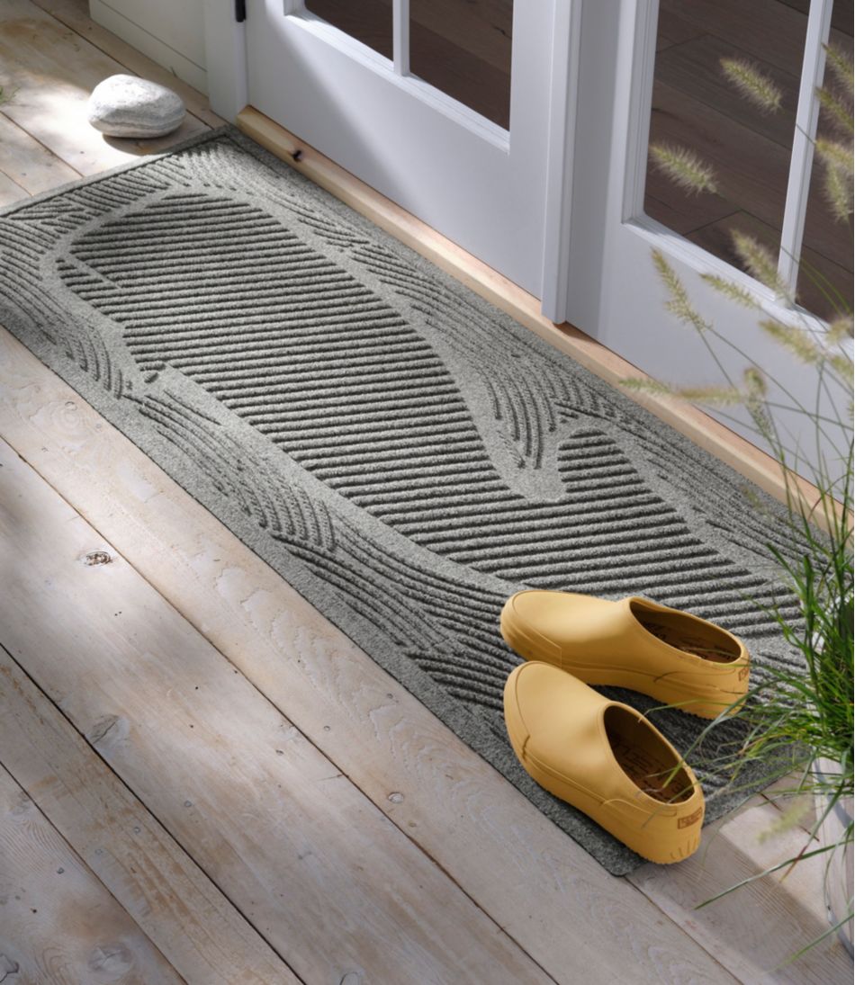 Everyspace Recycled Waterhog Wide Doormat, Swimming Whale - Image 5