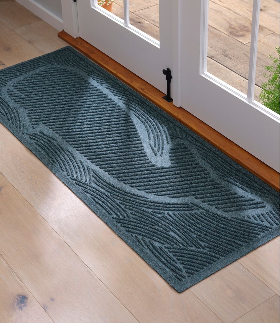 Everyspace Recycled Waterhog Wide Doormat, Swimming Whale - Image 6