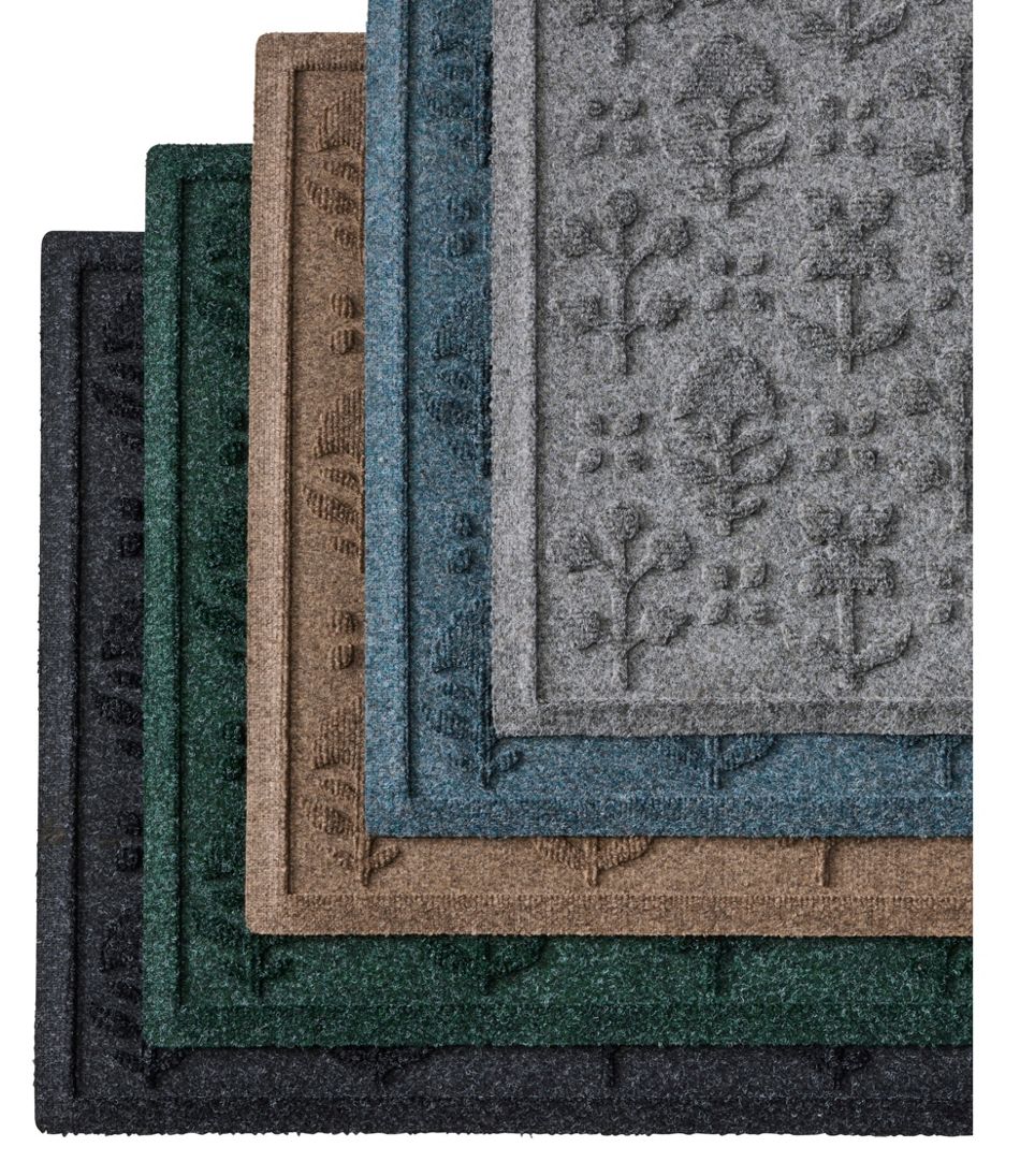 Everyspace Recycled Waterhog Doormat, Botanical Floral - Image 4