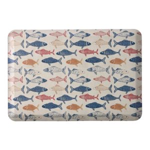 Happy Feet Comfort Mat, Fish