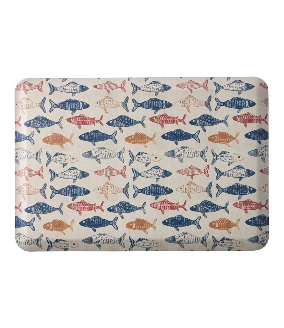 Happy Feet Comfort Mat, Fish