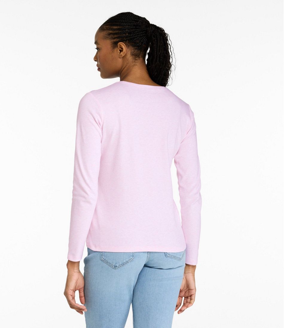 Women's L.L.Bean Tee, Long-Sleeve Crewneck - Image 3