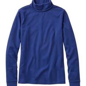 Women's L.L.Bean Interlock Turtleneck, Long-Sleeve
