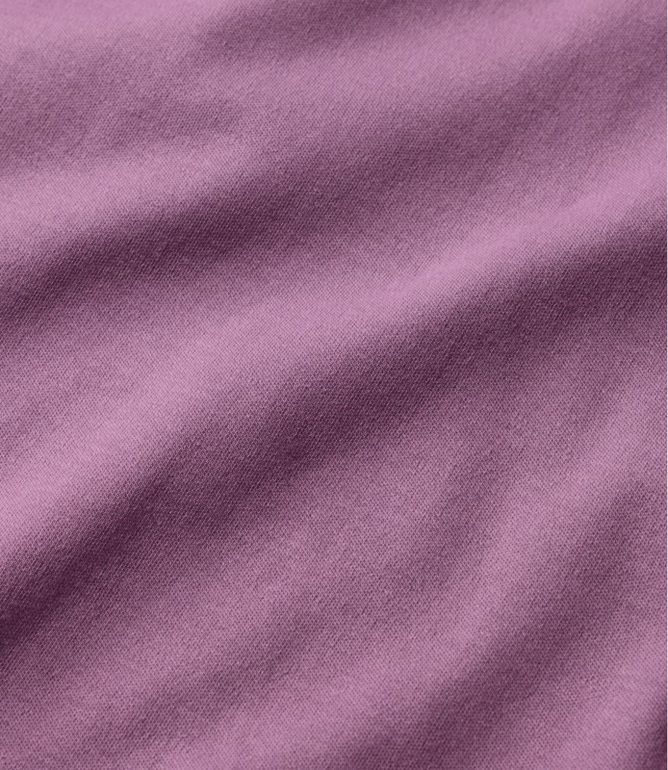 Women's Pima Cotton Tee, Shawl Long-Sleeve - Image 5