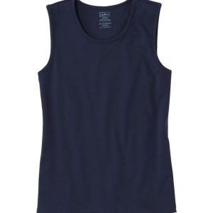 Women's Pima Cotton Tee, Shell