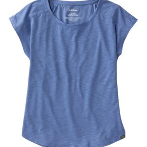 Women's Streamside Tee, Short-Sleeve Ruched Crew