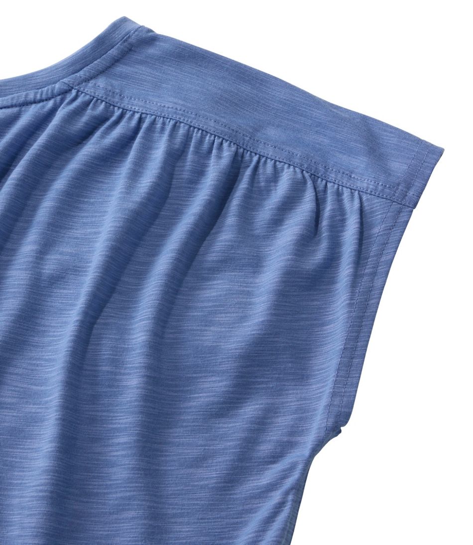 Women's Streamside Tee, Short-Sleeve Ruched Crew - Image 4