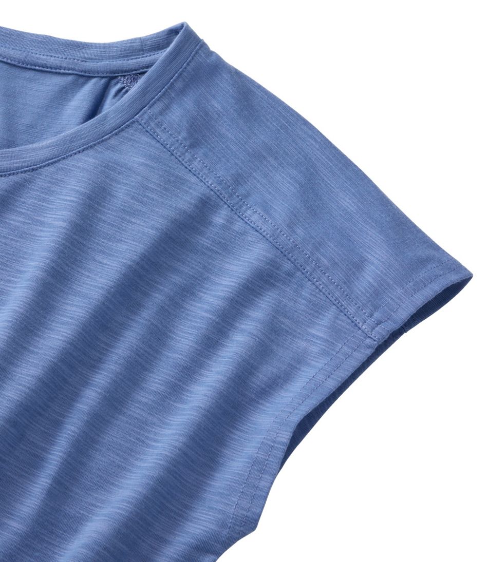 Women's Streamside Tee, Short-Sleeve Ruched Crew - Image 5