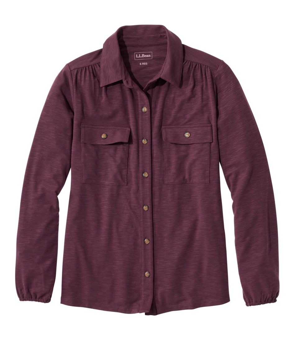 Camden Hills Tee, Button-Front Shirt