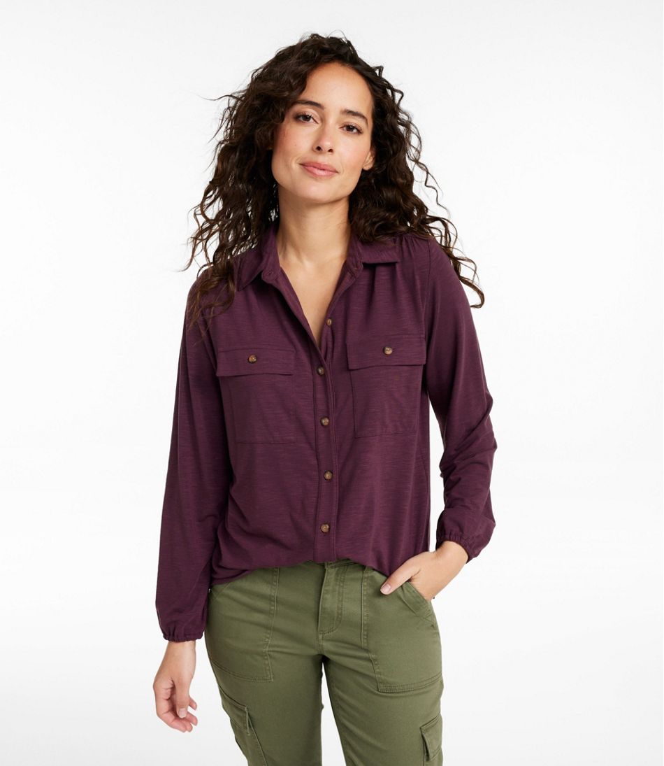 Camden Hills Tee, Button-Front Shirt - Image 2