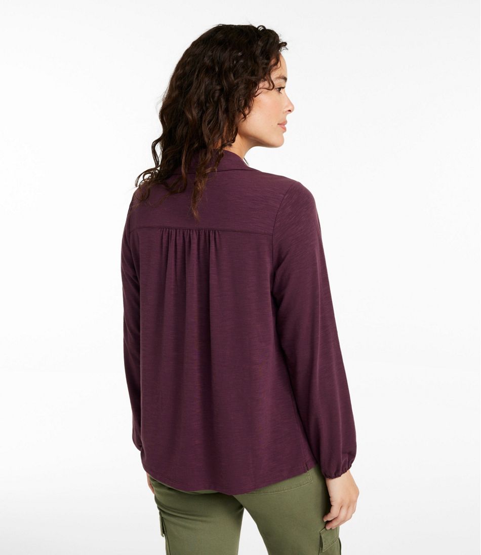 Camden Hills Tee, Button-Front Shirt - Image 3