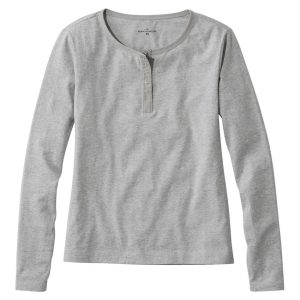 Women's Signature Rangeley Cotton Tee, Henley