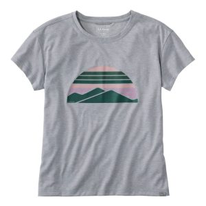 Women's Vista Camp Tee, Short-Sleeve Graphic Crew