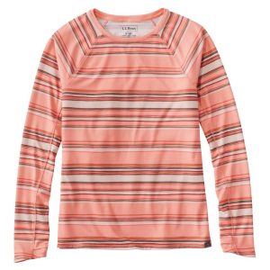 Women's Everyday SunSmart? Tee, Crewneck Long-Sleeve Stripe