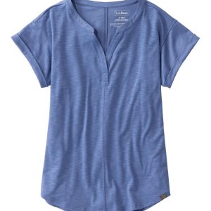 Women's Streamside Tee, Short-Sleeve Splitneck