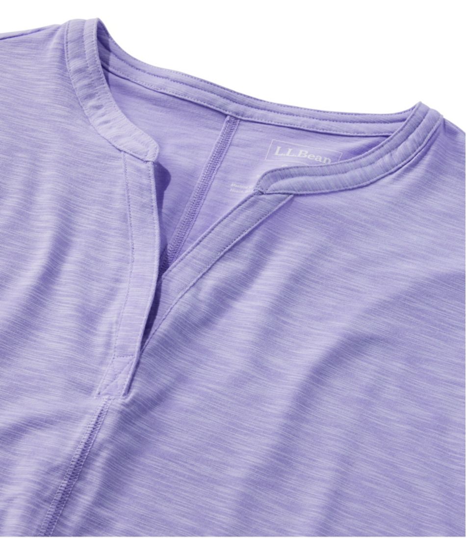 Women's Streamside Tee, Short-Sleeve Splitneck - Image 4