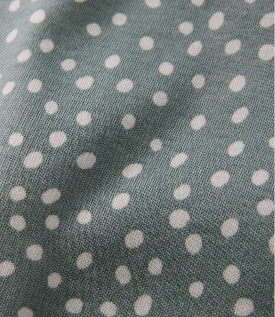 Women's L.L.Bean Jewelneck Tee, Elbow-Sleeve Print - Image 4