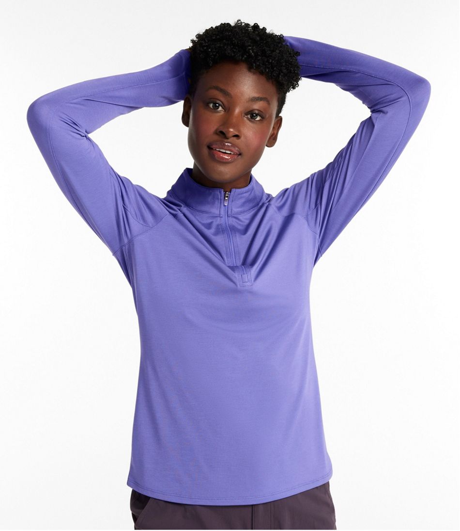 Women's Access Trail Pullover, Long-Sleeve Quarter-Zip - Image 2