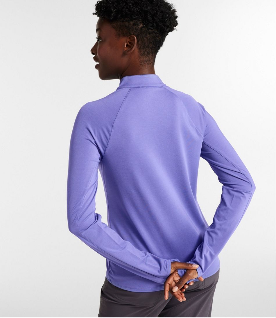 Women's Access Trail Pullover, Long-Sleeve Quarter-Zip - Image 3
