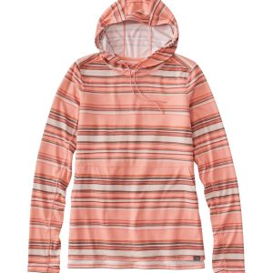 Women's Everyday SunSmart? Hooded Pullover, Long-Sleeve Stripe